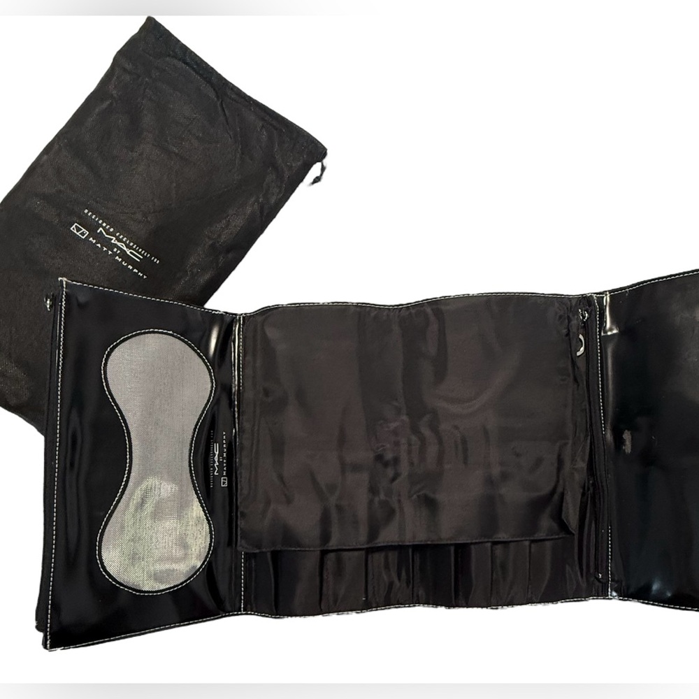 MAC x Matt Murphy Cosmetics Black Roll-Up Makeup Brush Holder